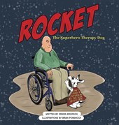 Rocket the Superhero Therapy Dog.