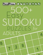 500+ Easy Sudoku Puzzles for Adults