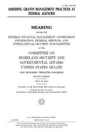 Assessing grants management practices at federal agencies