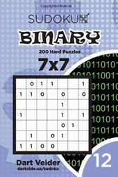 Sudoku Binary - 200 Hard Puzzles 7x7 (Volume 12)