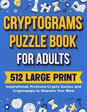 Cryptograms Puzzle Book For Adults