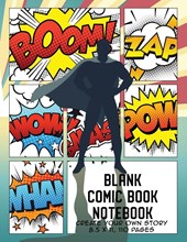 Blank Comic Book Notebook