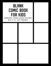 Blank Comic Book for Kids