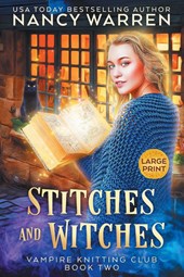 Stitches and Witches (Large Print)