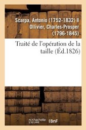 Traite de l'Operation de la Taille