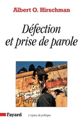 Défection et prise de parole