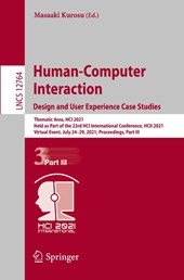 Human-Computer Interaction. Design and User Experience Case Studies