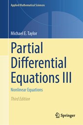 Partial Differential Equations III