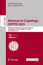 Advances in Cryptology – CRYPTO 2025