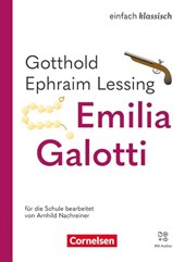 Einfach klassisch - Emilia Galotti - Ausgabe 2025 - Lektüre mit Audios
