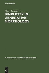 Simplicity in Generative Morphology