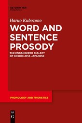 Word and Sentence Prosody