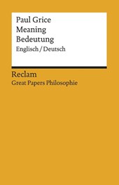 Meaning / Bedeutung