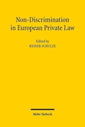 Non-Discrimination in European Private Law
