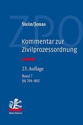 Kommentar zur Zivilprozessordnung