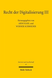 Recht der Digitalisierung III