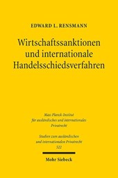 Wirtschaftssanktionen und internationale Handelsschiedsverfahren