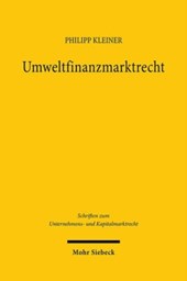 Umweltfinanzmarktrecht