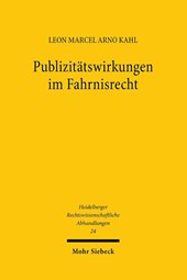 Publizitatswirkungen im Fahrnisrecht