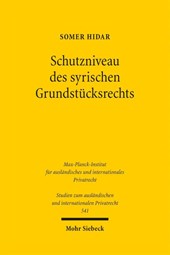Schutzniveau des syrischen Grundstücksrechts