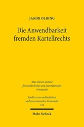 Die Anwendbarkeit fremden Kartellrechts