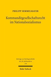 Kommanditgesellschaftsrecht im Nationalsozialismus