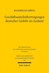 Geschäftsanteilsübertragungen deutscher GmbHs im Ausland