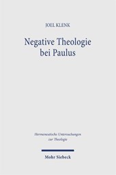 Negative Theologie bei Paulus