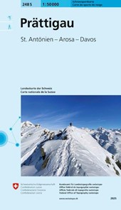 248S Prättigau Schneesportkarte