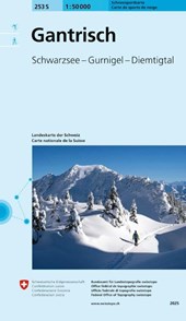 253S Gantrisch Schneesportkarte