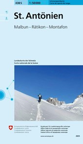 438S St. Antönien Schneesportkarte