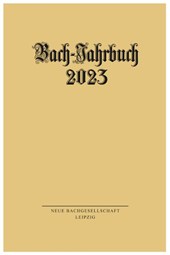 Bach-Jahrbuch 2023