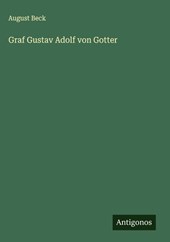 Graf Gustav Adolf von Gotter