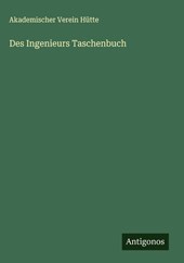 Des Ingenieurs Taschenbuch