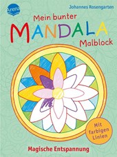 Mein bunter Mandala-Malblock. Magische Entspannung