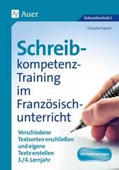 Schreibkompetenz-Training im Französischunterricht