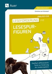 Leseförderung mit Lesespurfiguren Englisch 5-6