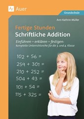 Fertige Stunden - Schriftliche Addition