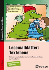 Lesemalblätter: Textebene