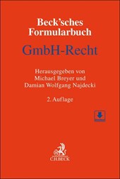 Beck'sches Formularbuch GmbH-Recht