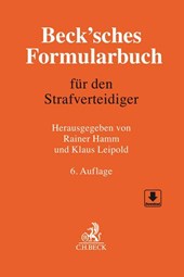 Beck'sches Formularbuch für den Strafverteidiger