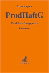 Produkthaftungsgesetz. ProdHaftG