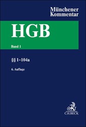 Münchener Kommentar zum Handelsgesetzbuch Band 1: §§ 1-104a