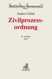 Zivilprozessordnung. ZPO