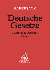 Deutsche Gesetze Gebundene Ausgabe I/2026