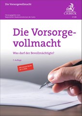Die Vorsorgevollmacht