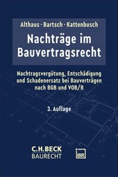 Nachträge im Bauvertragsrecht