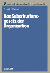 Das Substitutionsgesetz Der Organisation