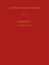 J. F. Böhmer, Regesta Imperii