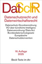 Datenschutzrecht und Datenwirtschaftsrecht. DatSchR